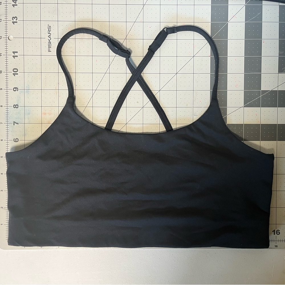 Girlfriend Collective Juliet Strappy Bra, size XL
